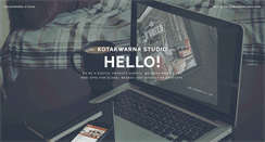 Desktop Screenshot of kotakwarnastudio.com